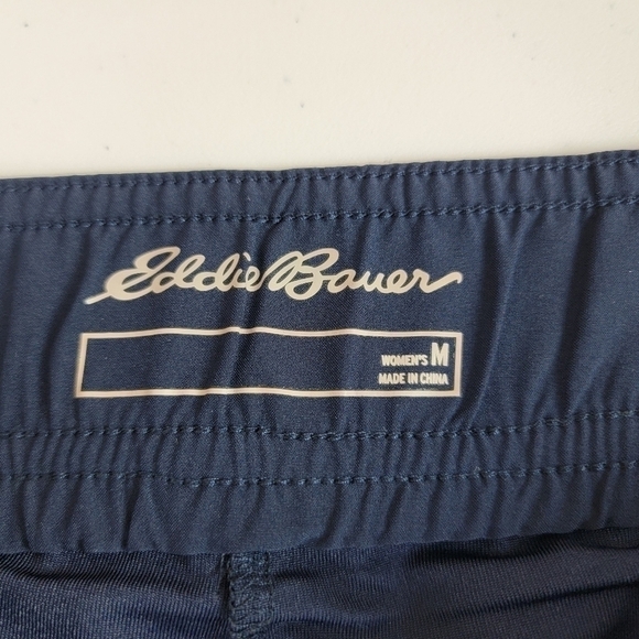 Eddie Bauer Navy Rainer Classic Nylon Hiking/Pickleball Active Skirt/Skort Sz M - Picture 8 of 11